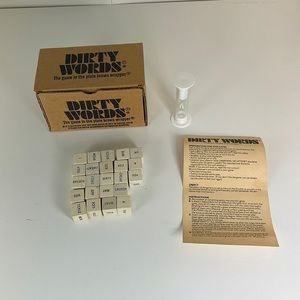 Vintage The Dirty Words Game